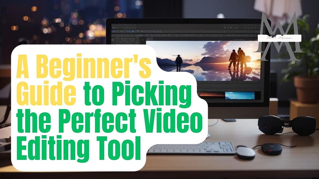 A Beginner's Guide to Picking the Perfect Video Editing Tool